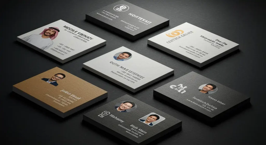Eight Business Cards