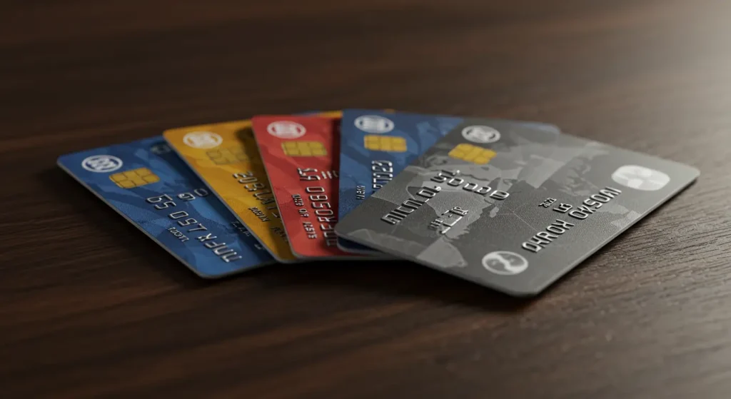 Five Debit Cards