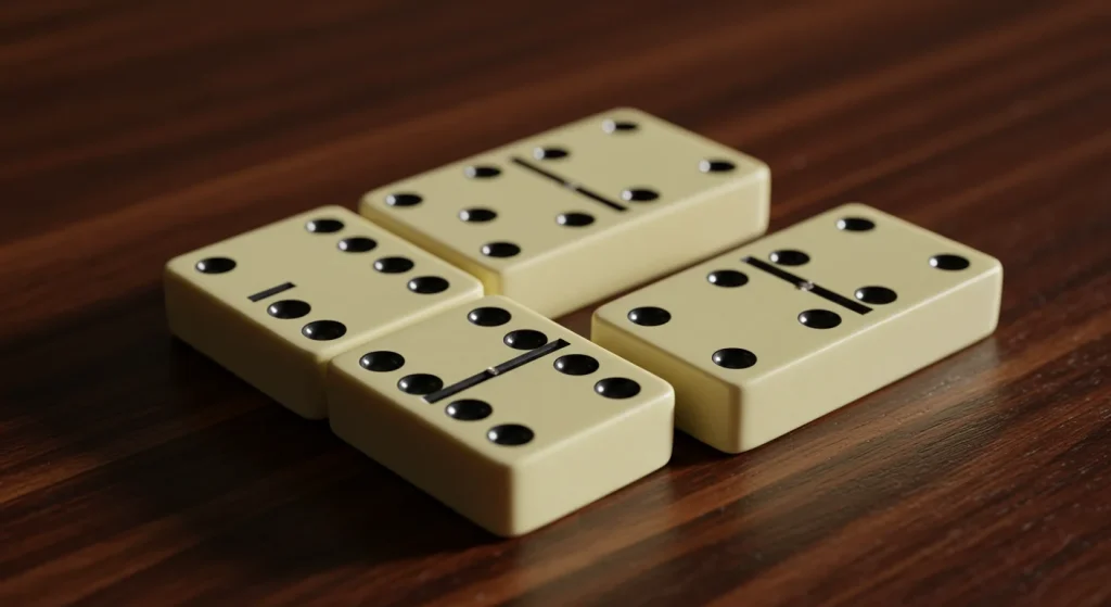 Four Domino Pieces