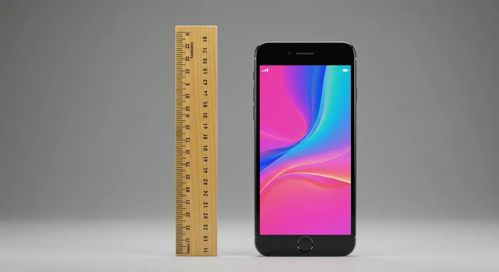Standard Ruler Plus Smartphone