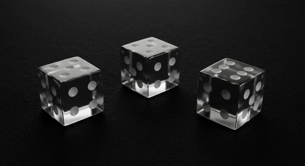 Three Standard Dice