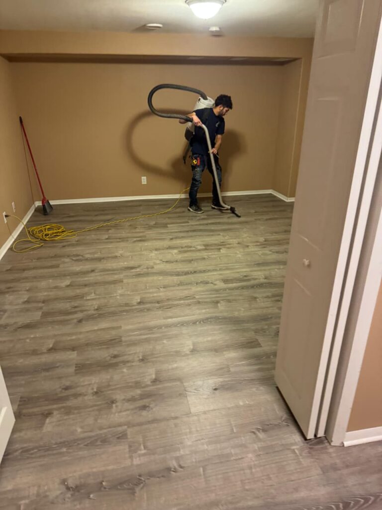 Commercial Vinyl Flooring in Rockford, IL 1 Commercial vinyl flooring installation service